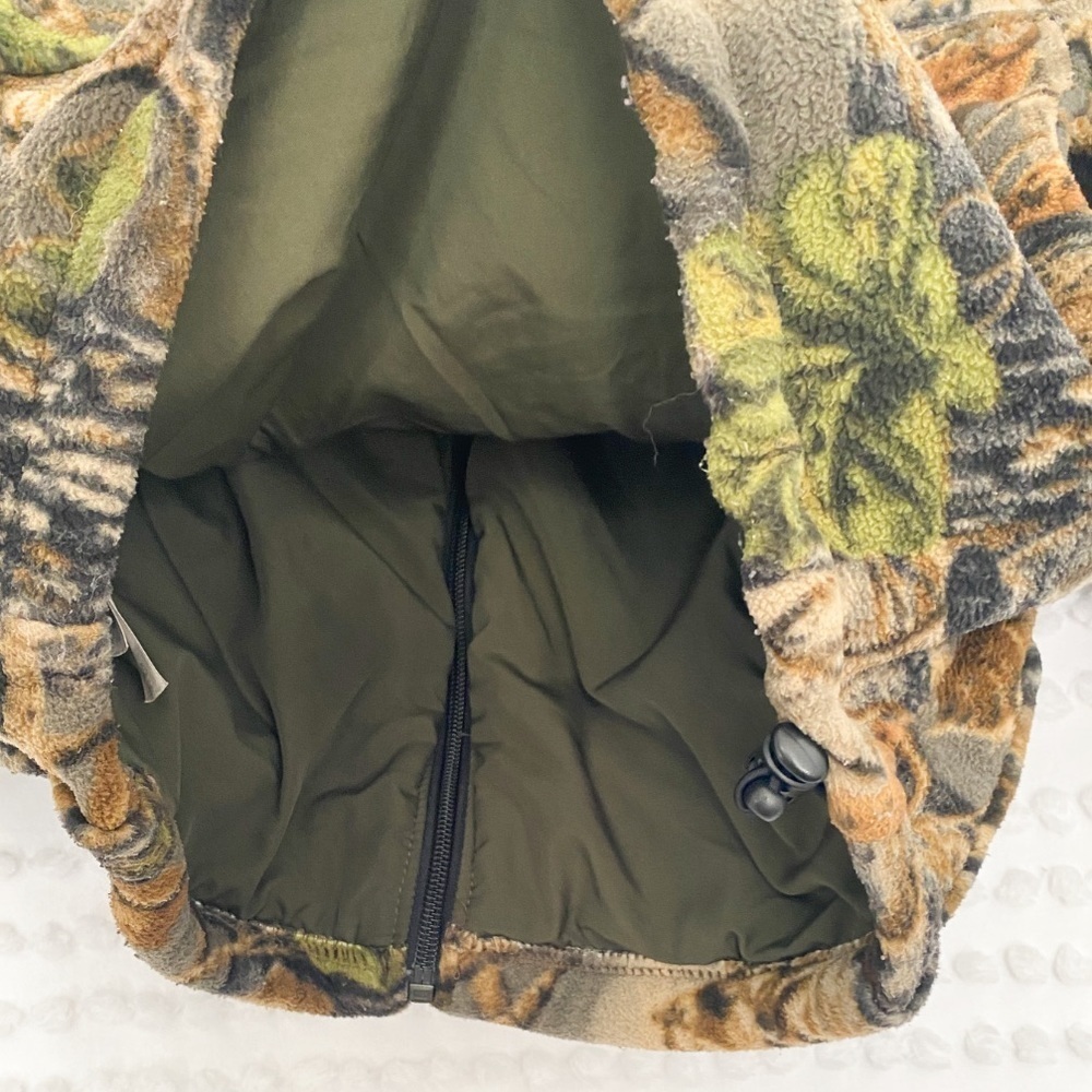 Cabela’s Kids fleece camo print zip up hoodie s - Picture 10 of 10